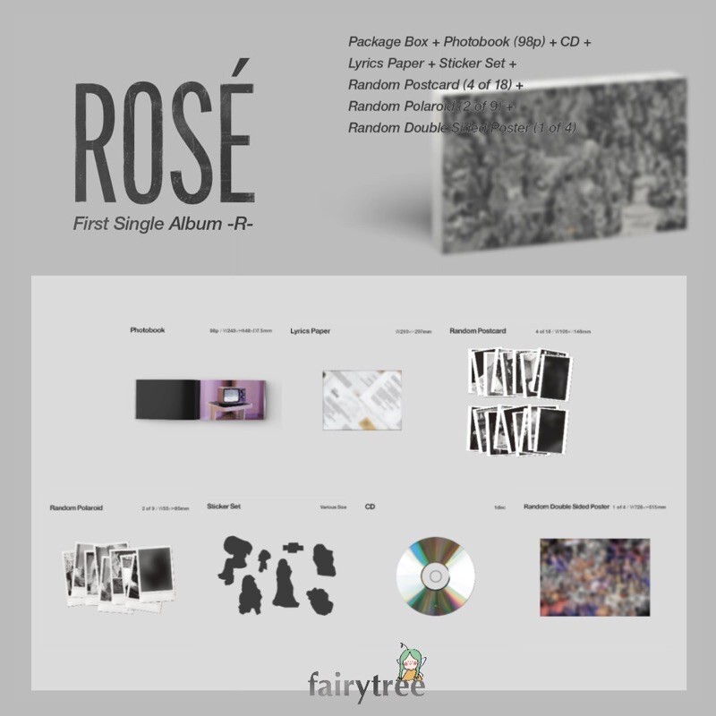 ROSÉ (BLACKPINK) ' -R- ' 單曲一輯