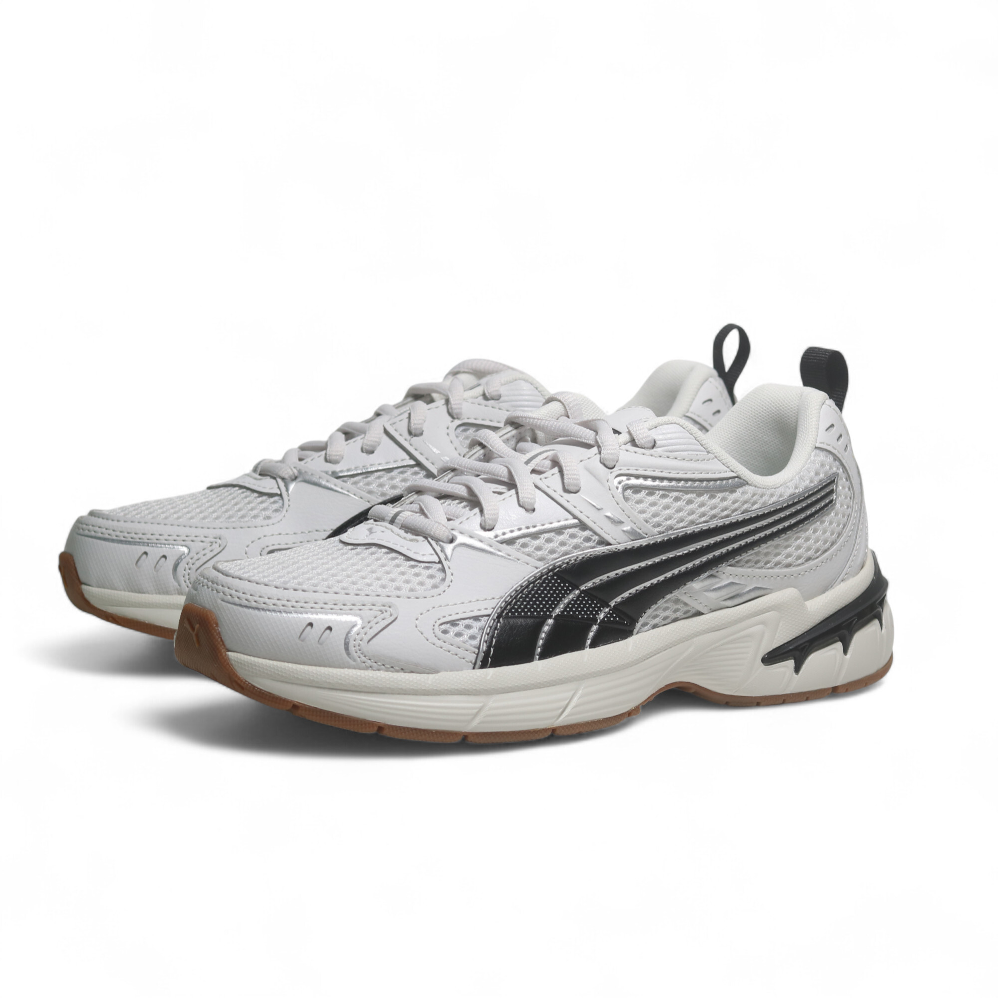 PUMA 慢跑鞋 MILENIO TECH 2000 米白黑 復古 運動鞋 男女 40262503