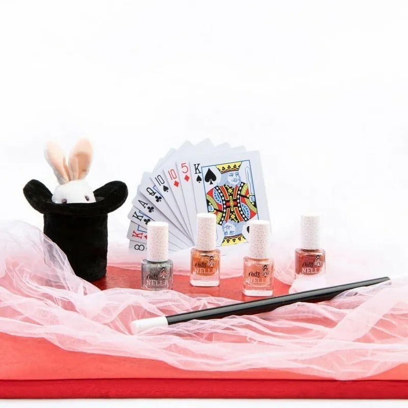 Miss Nella 兒童水性可撕式安全指甲油 - 閃閃焦糖橙橘 MN30