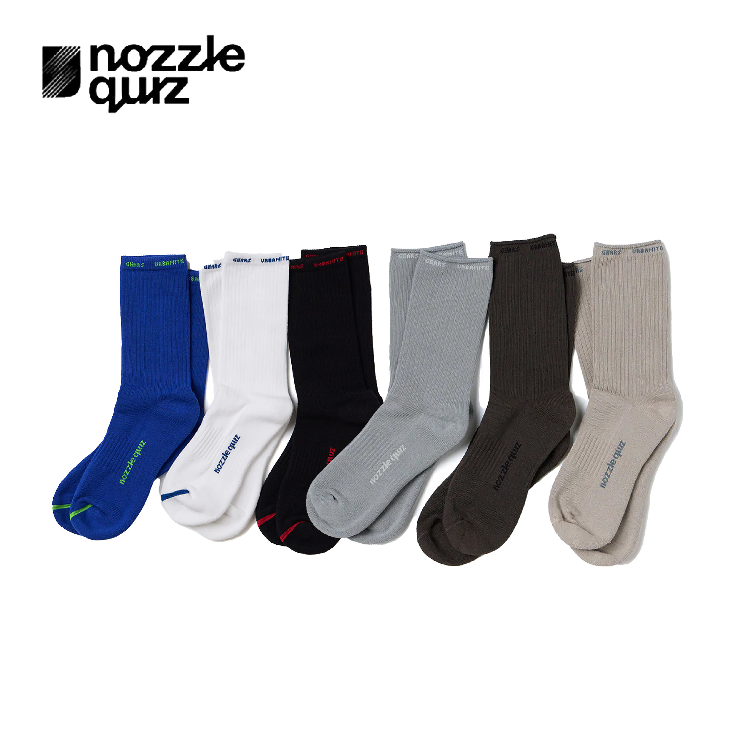 nozzle quiz 後研設計 / Essential Mid 中高筒休閒襪