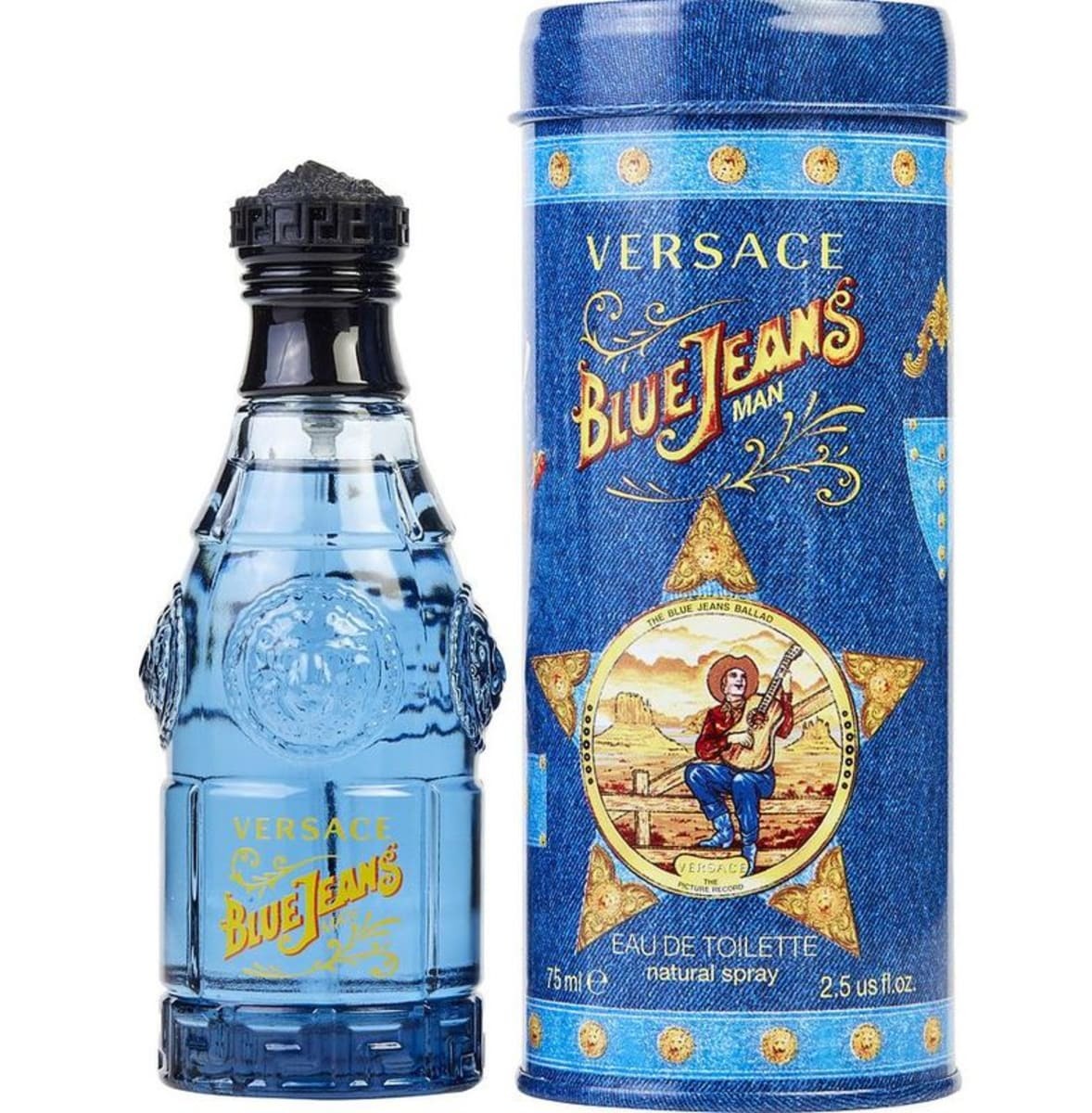 VERSACE 範思哲 Blue Jeans 男士淡香水噴霧 75ml