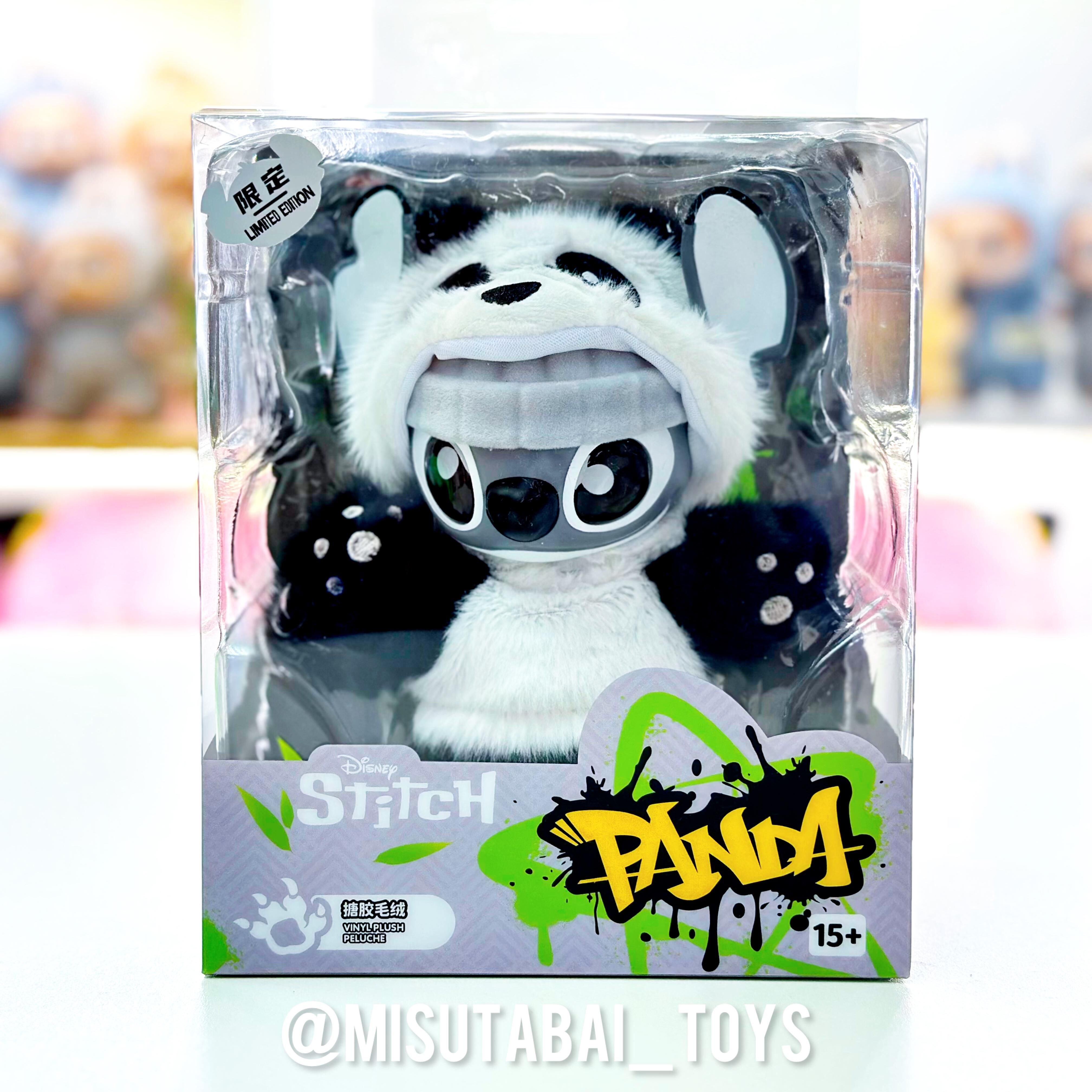 Disney Stitch GenZ 街頭系列熊貓毛絨公仔