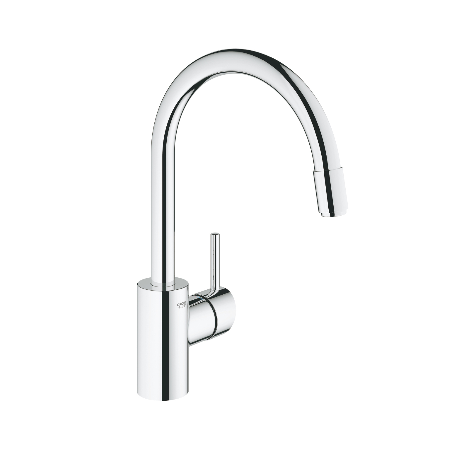 GROHE｜Concetto 單槍伸縮式廚房龍頭（鉻色） 32663003