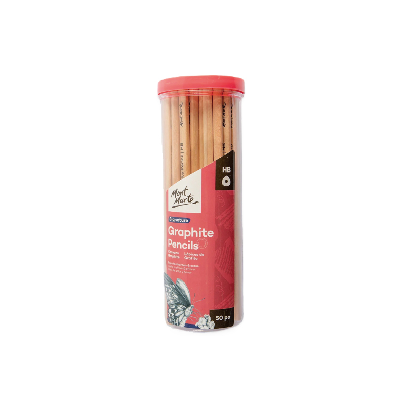 澳洲 MontMarte 蒙瑪特 蒙馬特 石墨鉛筆-HB 50支入