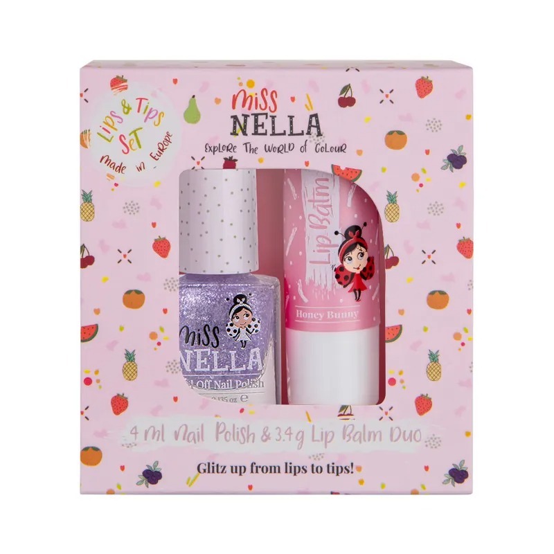 Miss Nella 兒童水性彩妝糖果罐系列-泡泡糖(2入組)