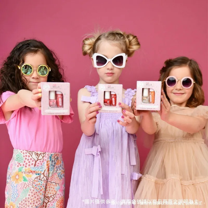 Miss Nella 兒童水性彩妝糖果罐系列-星星糖(2入組)