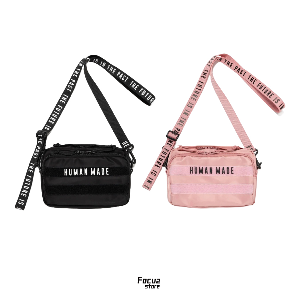 【Focus Store】現貨秒發 Human Made MILITARY POUCH 側背小包 黑粉 兩色 HM30GD046