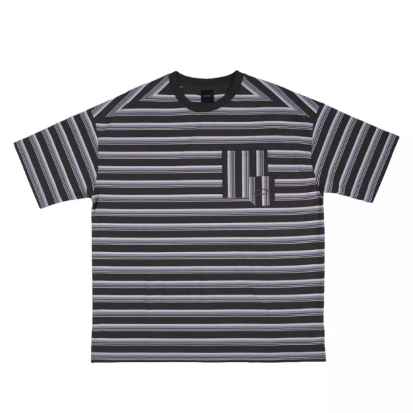 NCAA 短T 紫色 果綠色 口袋 條紋T 短袖 中性 7525100810 7525100971