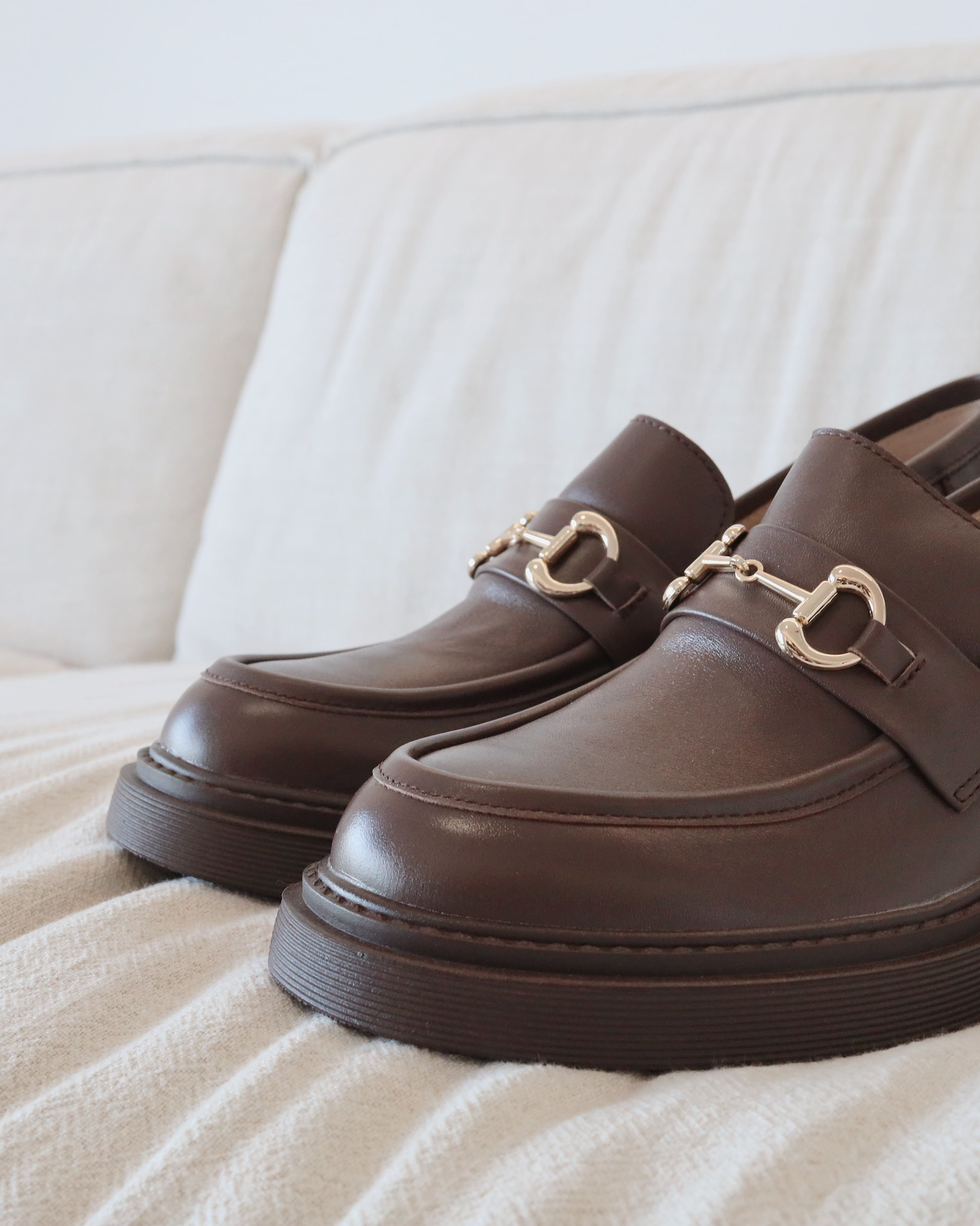 (預訂) SS2173B Elora Leather Platform Loafers