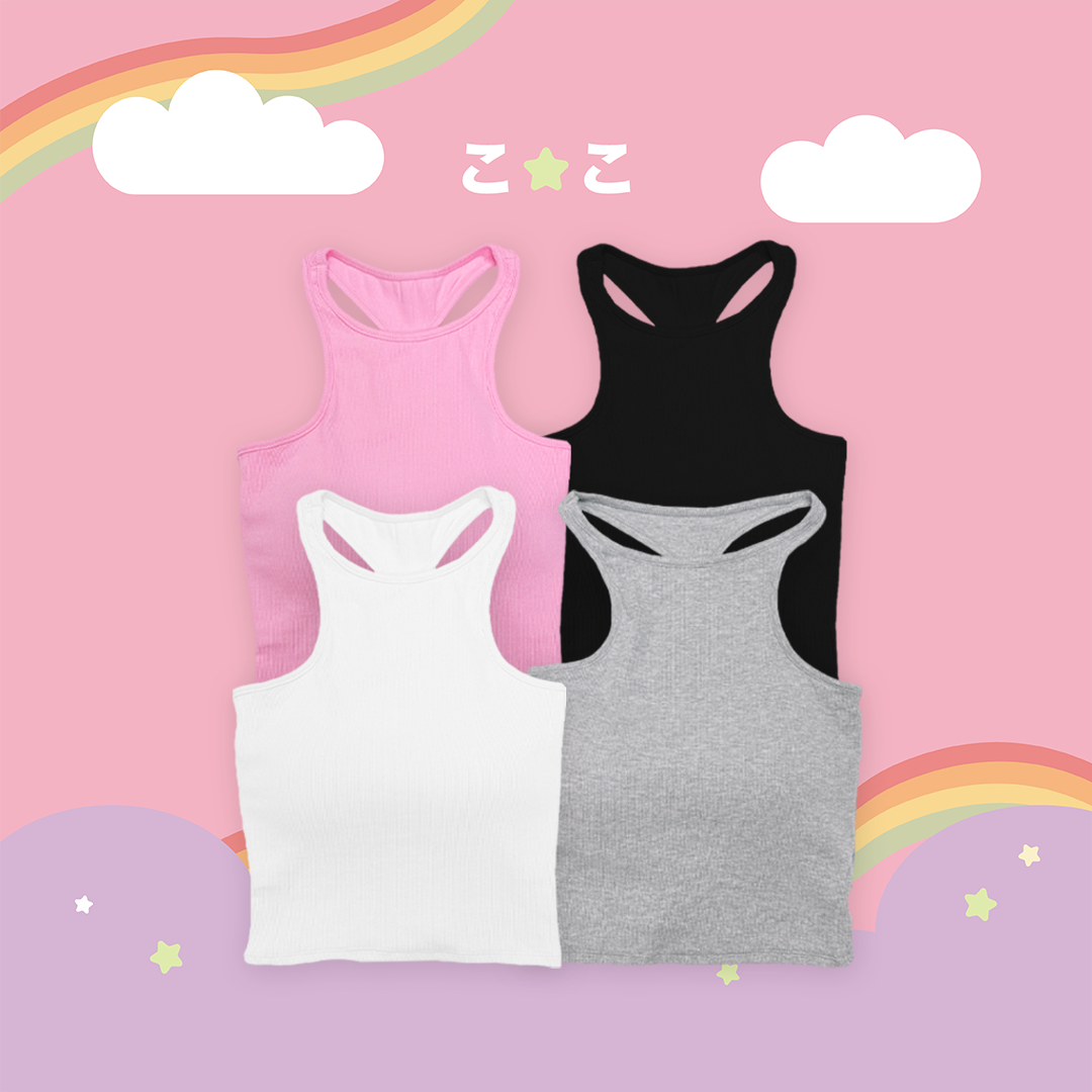 \ Bra Top / 百搭挖肩胸墊背心