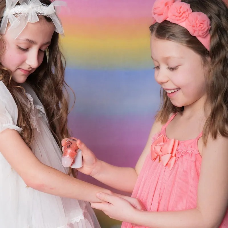 Miss Nella 滾珠身體亮粉-粉紅浪花