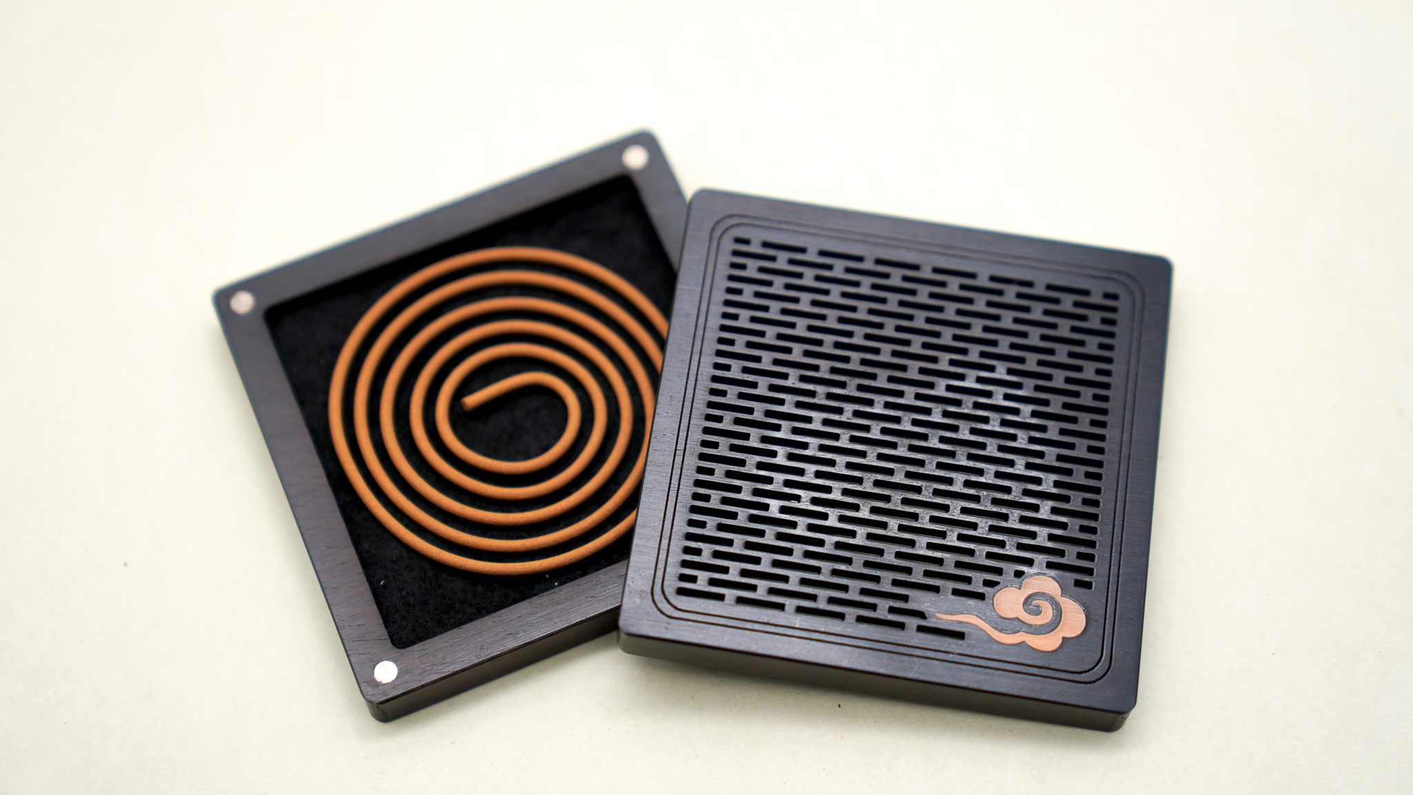 紫檀木香盒(方型)