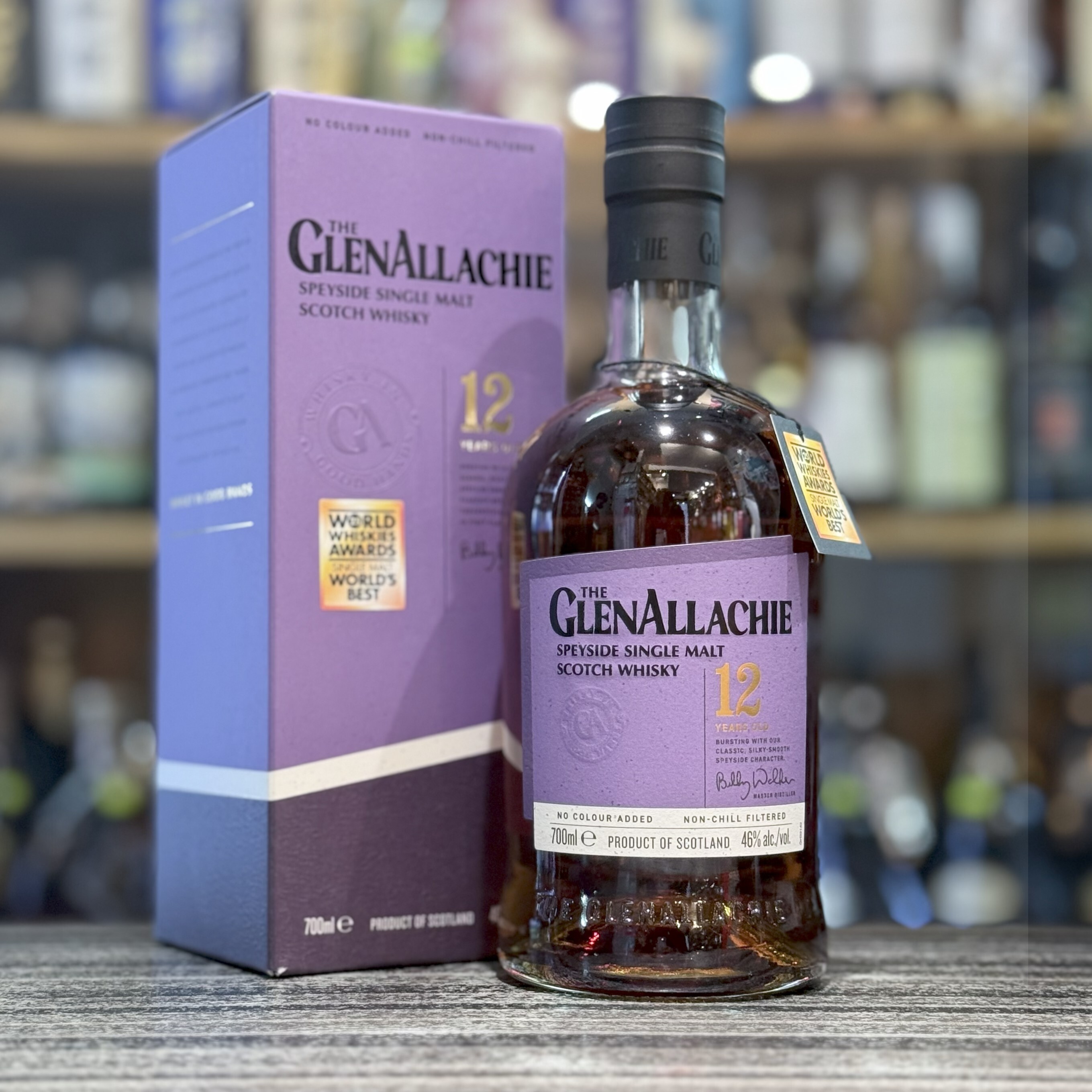 Glenallachie 12 Year Old - 70cl/46%