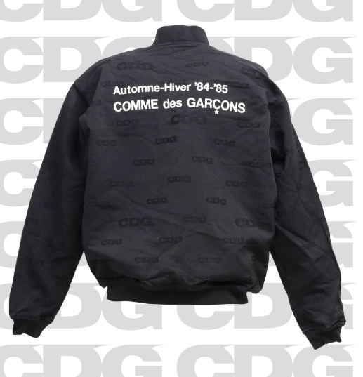 【CDG】CDG JACQUARD BLOUSON JACKET