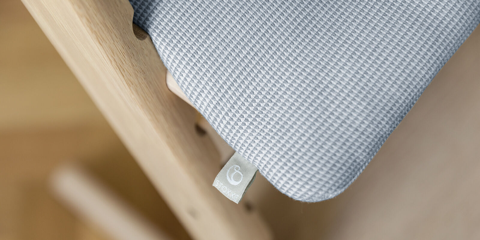 Tripp Trapp 成長椅經典坐墊,有機棉、防潑水材質