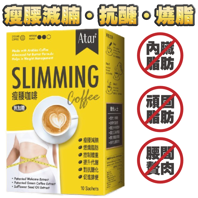 【升級強效●澳洲+日本+台灣三重專利】瘦腰減腩●抗醣●燒脂 - 臨床實證，8星期內降內臟脂肪26%及體脂23%