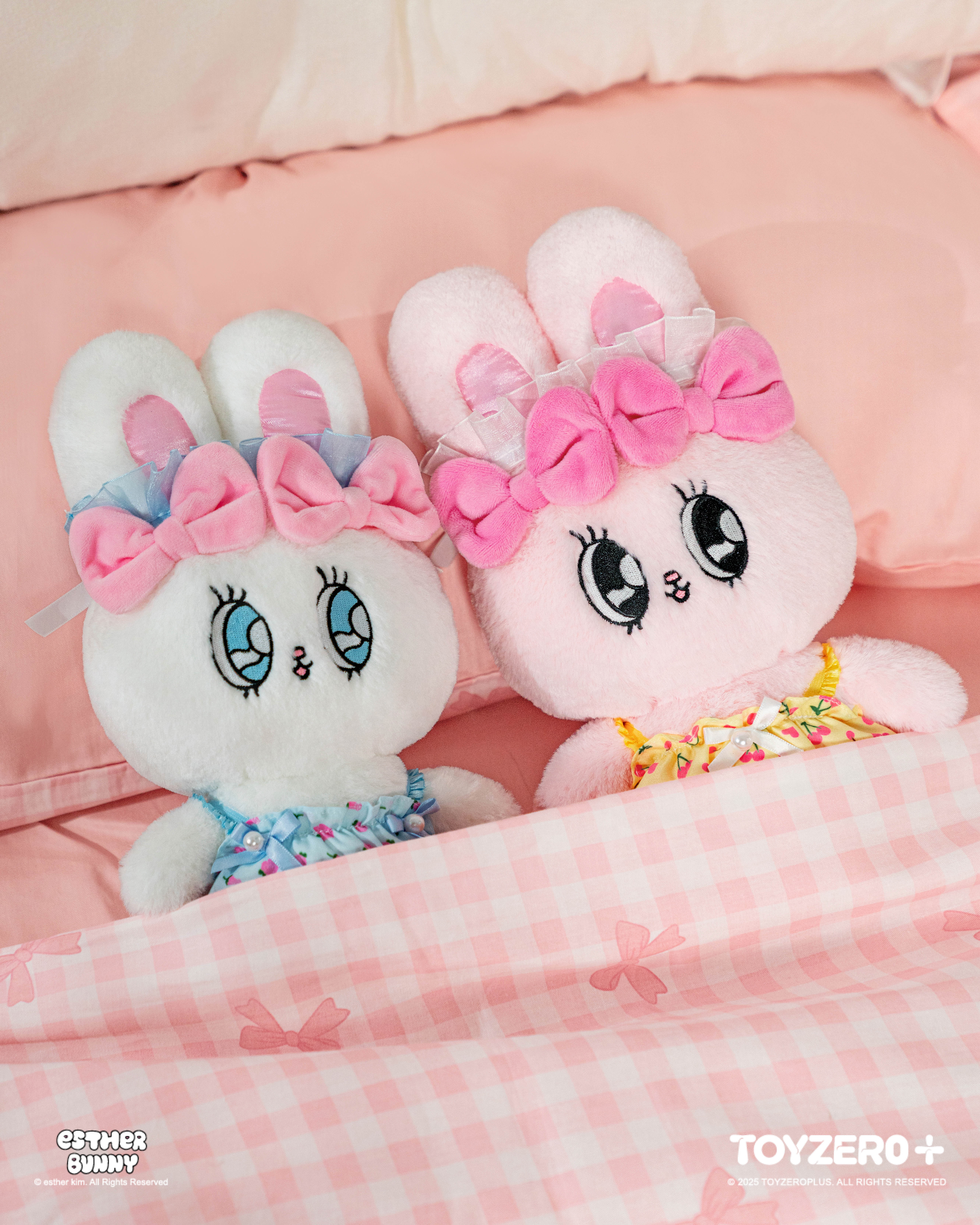 Esther Bunny艾絲樂小兔 - 30cm毛絨公仔 (Ribbon Bunny / Cream Bunny)