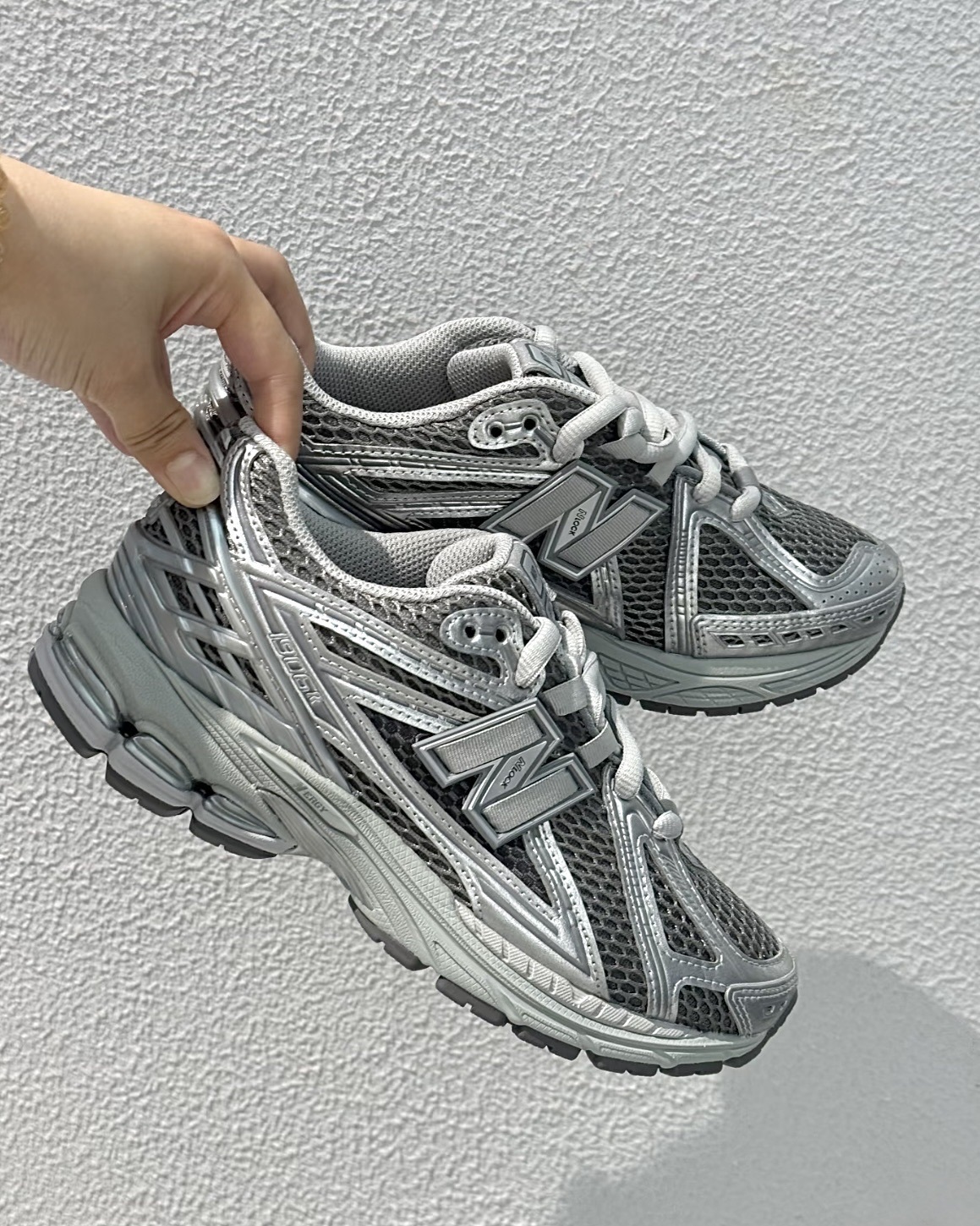 【全智賢同款】 NB 1906復古 Y2K 液態銀🩶