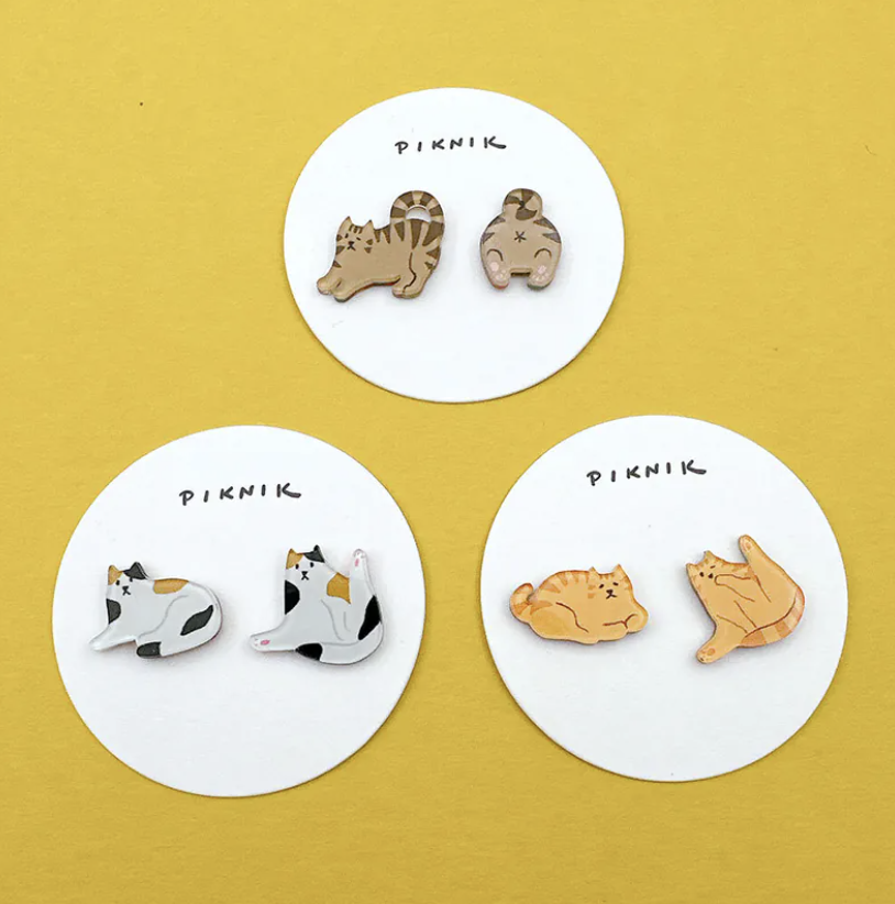 日日野餐｜肥貓之姿系列別針-9款可選