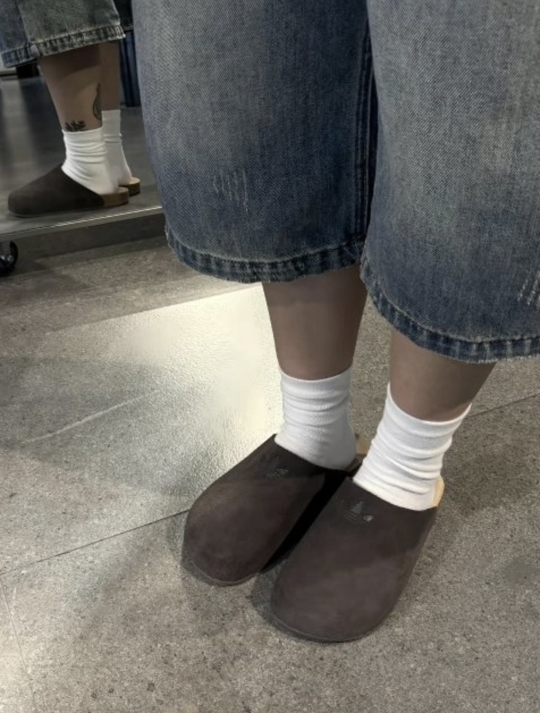 【預購】ADIDAS ORIGINALS ADIMULE 麂皮勃肯 巧克力 JS0705