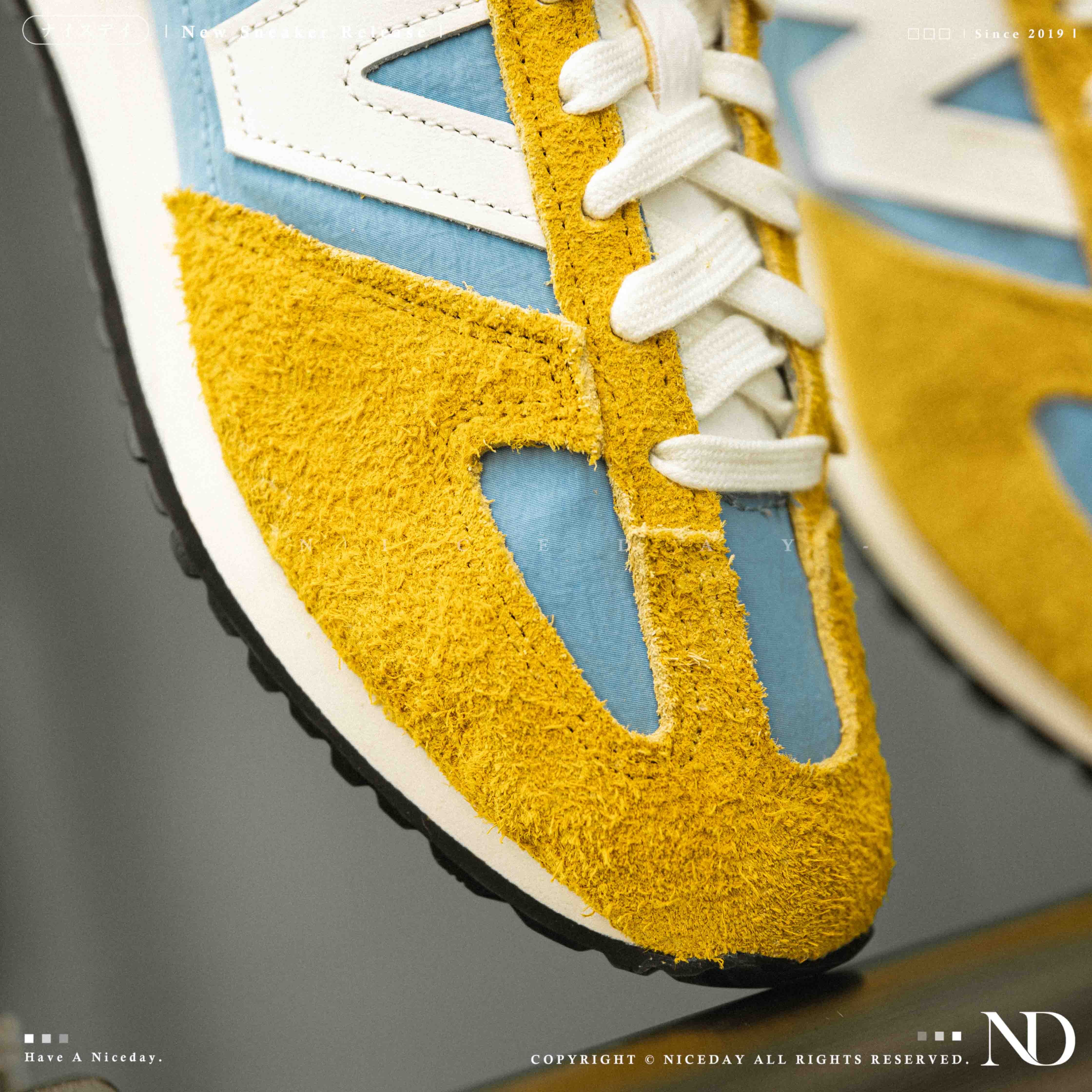 NICEDAY 現貨 New Balance 471 藍黃 藍 黃 復古 薄底 檸檬 休閒 男女鞋 U471VBC