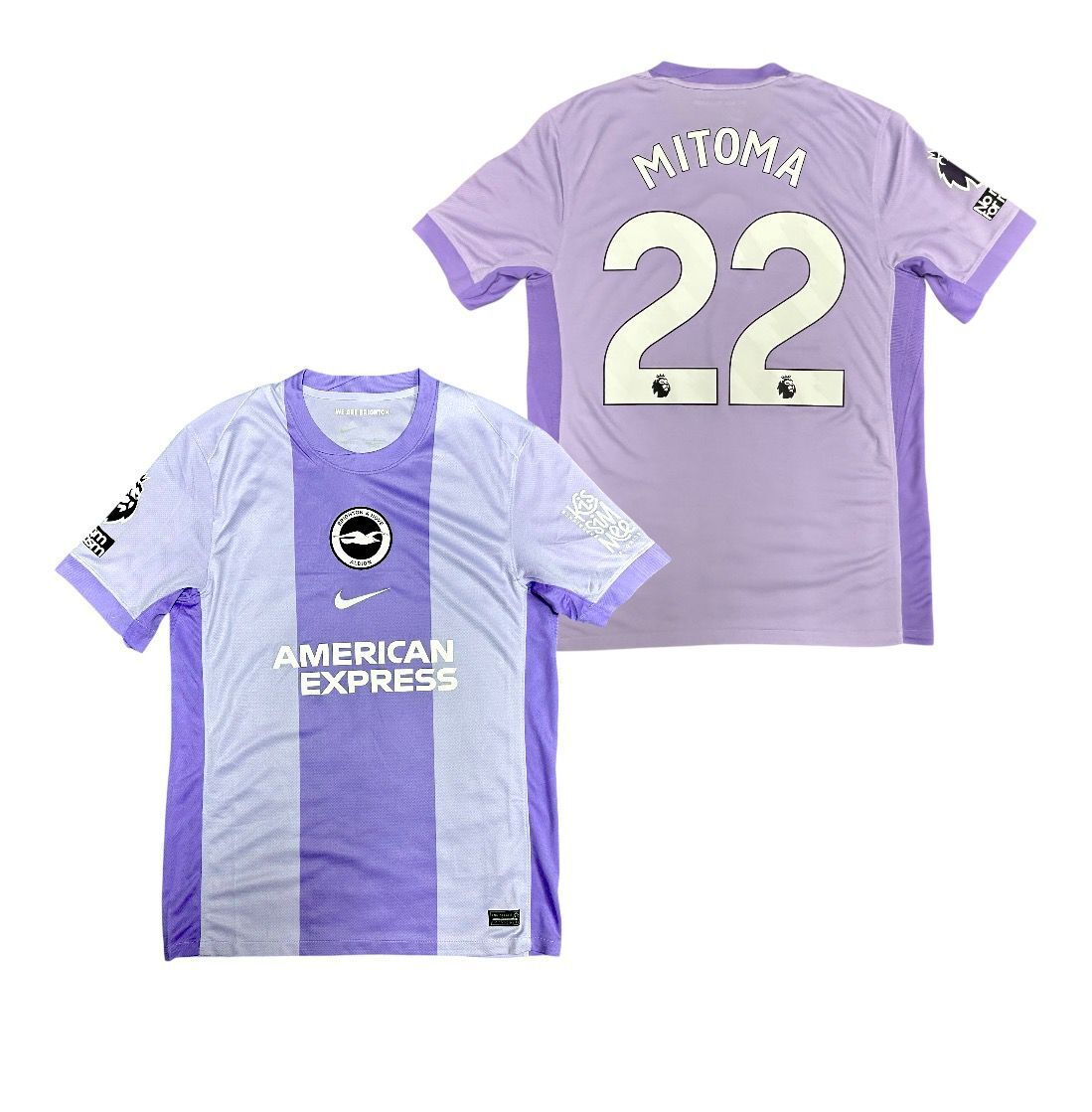 25/26  白禮頓 作客球衣 #22 三笘 薰