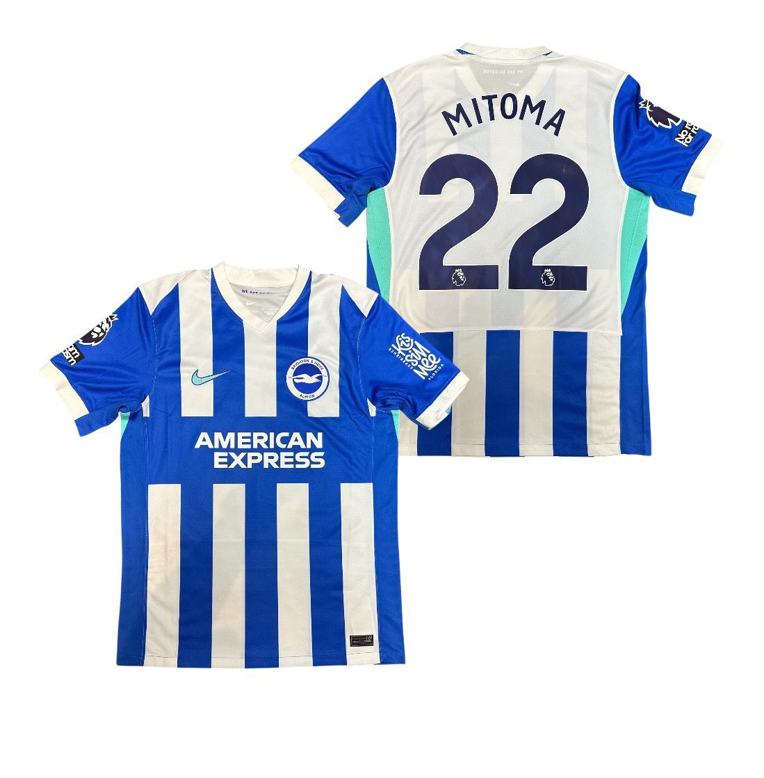 25/26  白禮頓  主場球衣 #22 三笘 薰