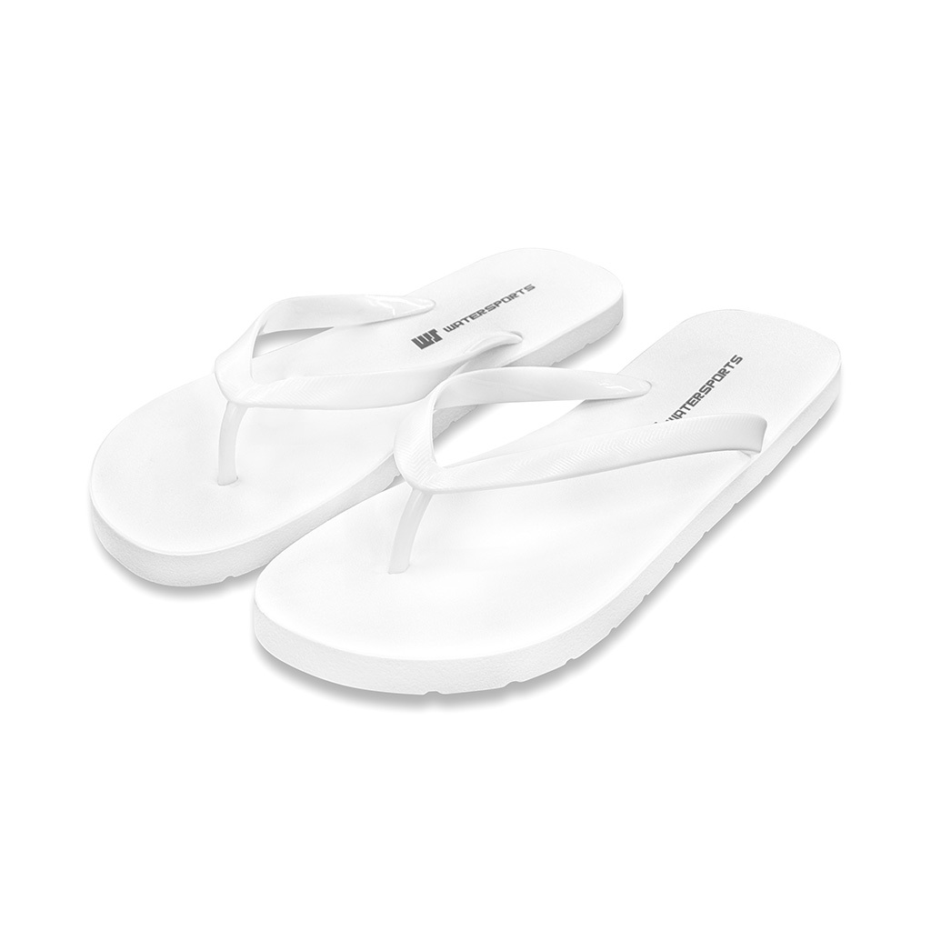 中性防滑泳池拖鞋 - 白