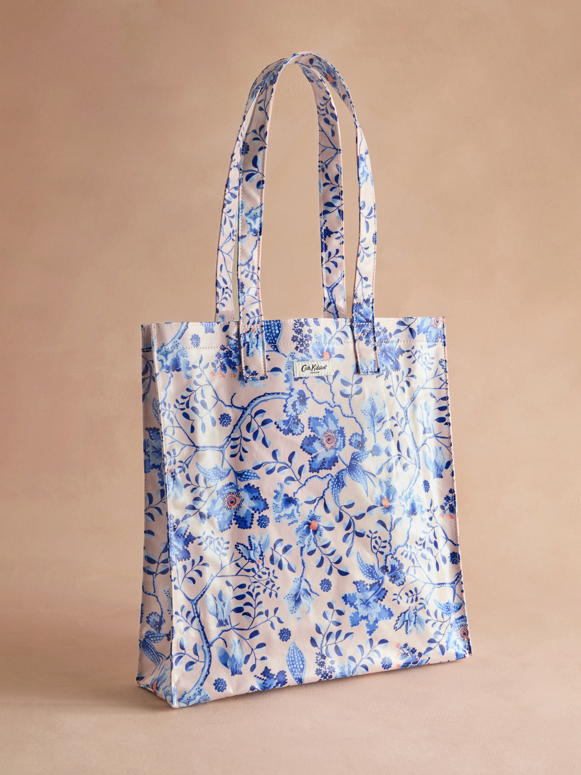 Mystery Floral 防潑水直式印花書袋