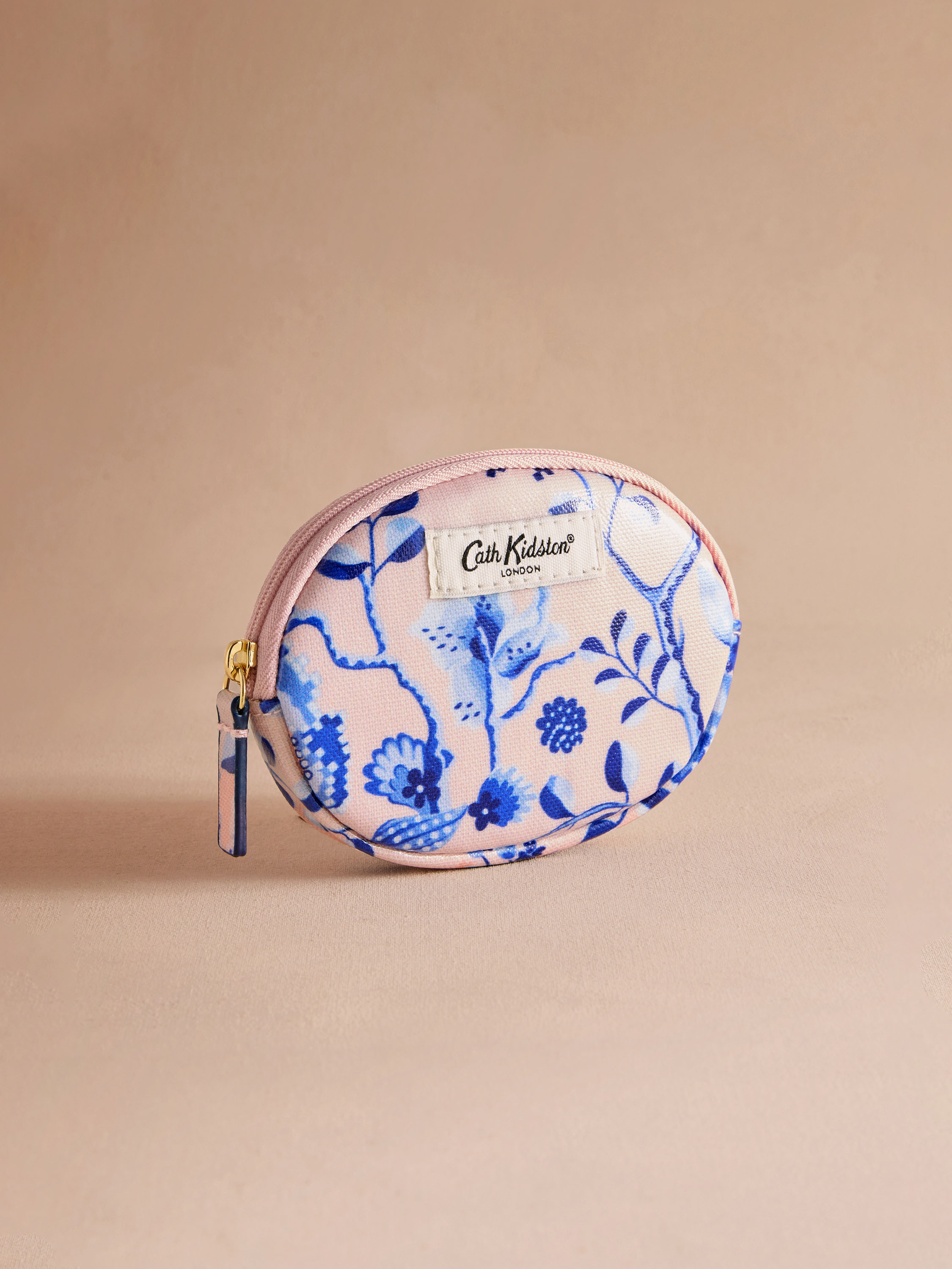 Mystery Floral 蛋形拉鍊零錢包