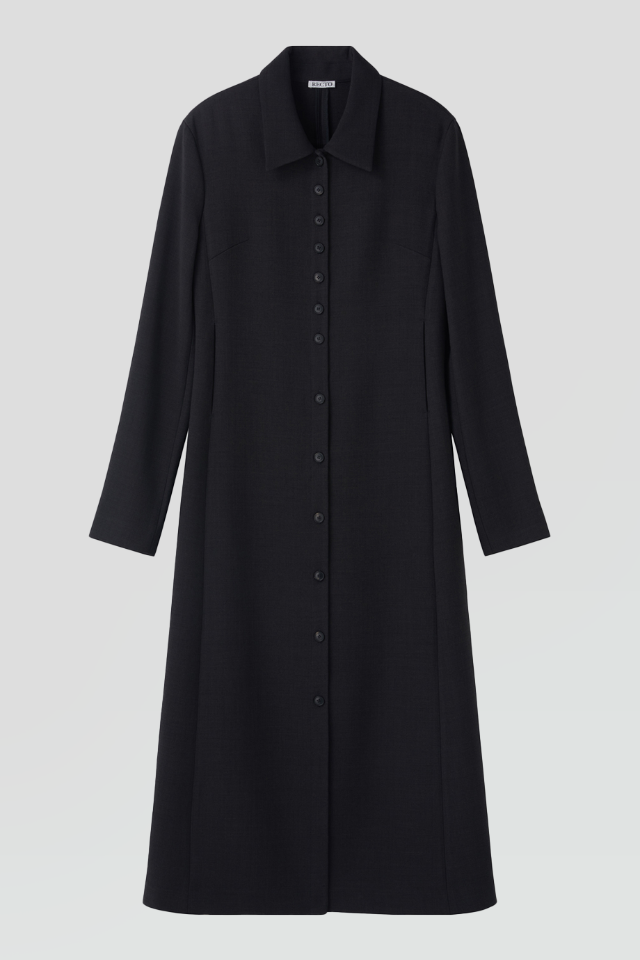 RECTO｜SLIM FIT SHIRT DRESS