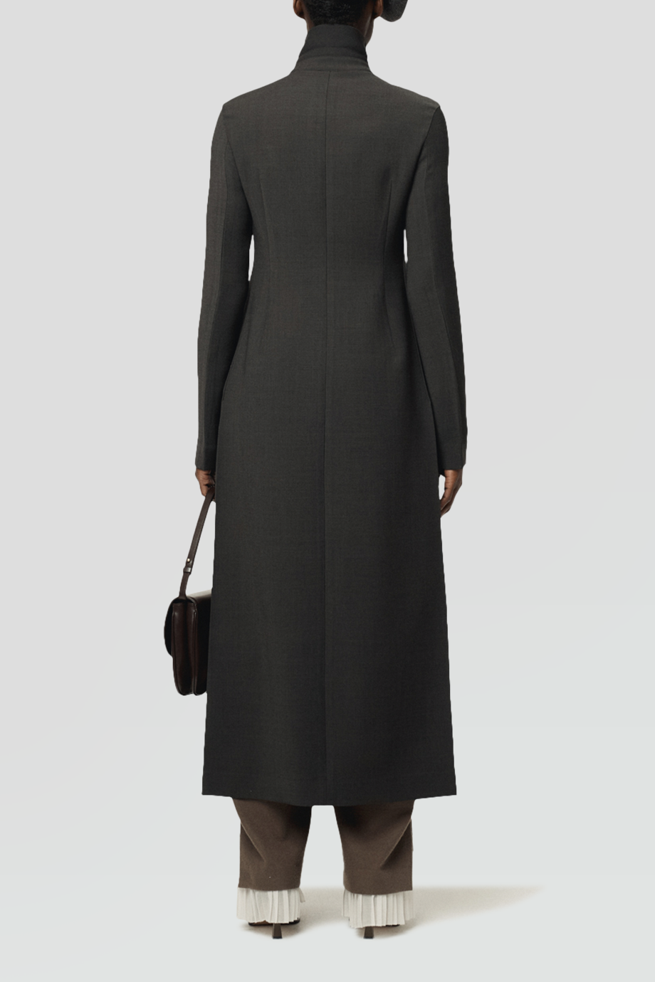 RECTO｜SLIM 襯衫式修身長版洋裝