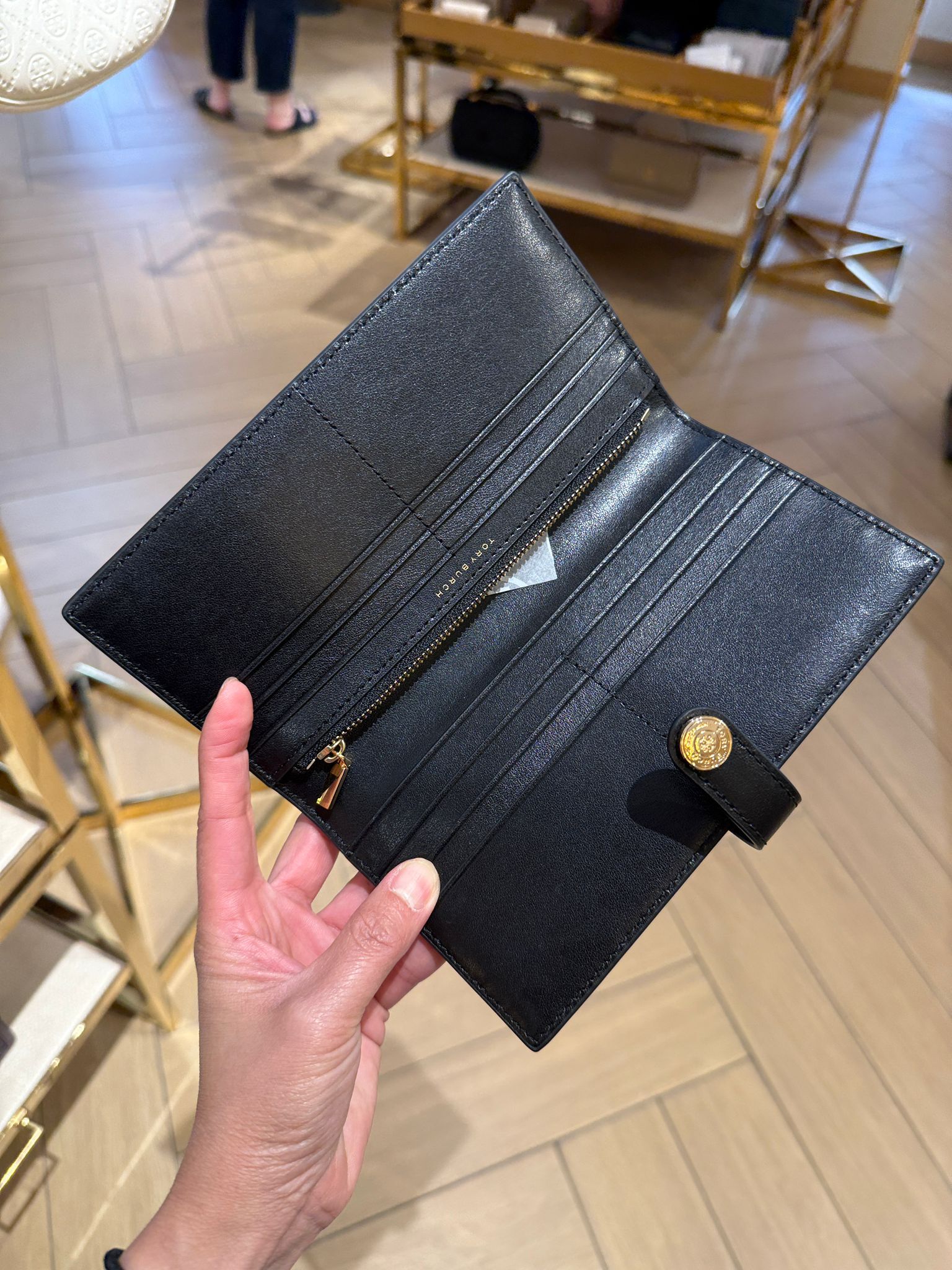 Tory Burch T Monogram Leather long wallet 2 colors