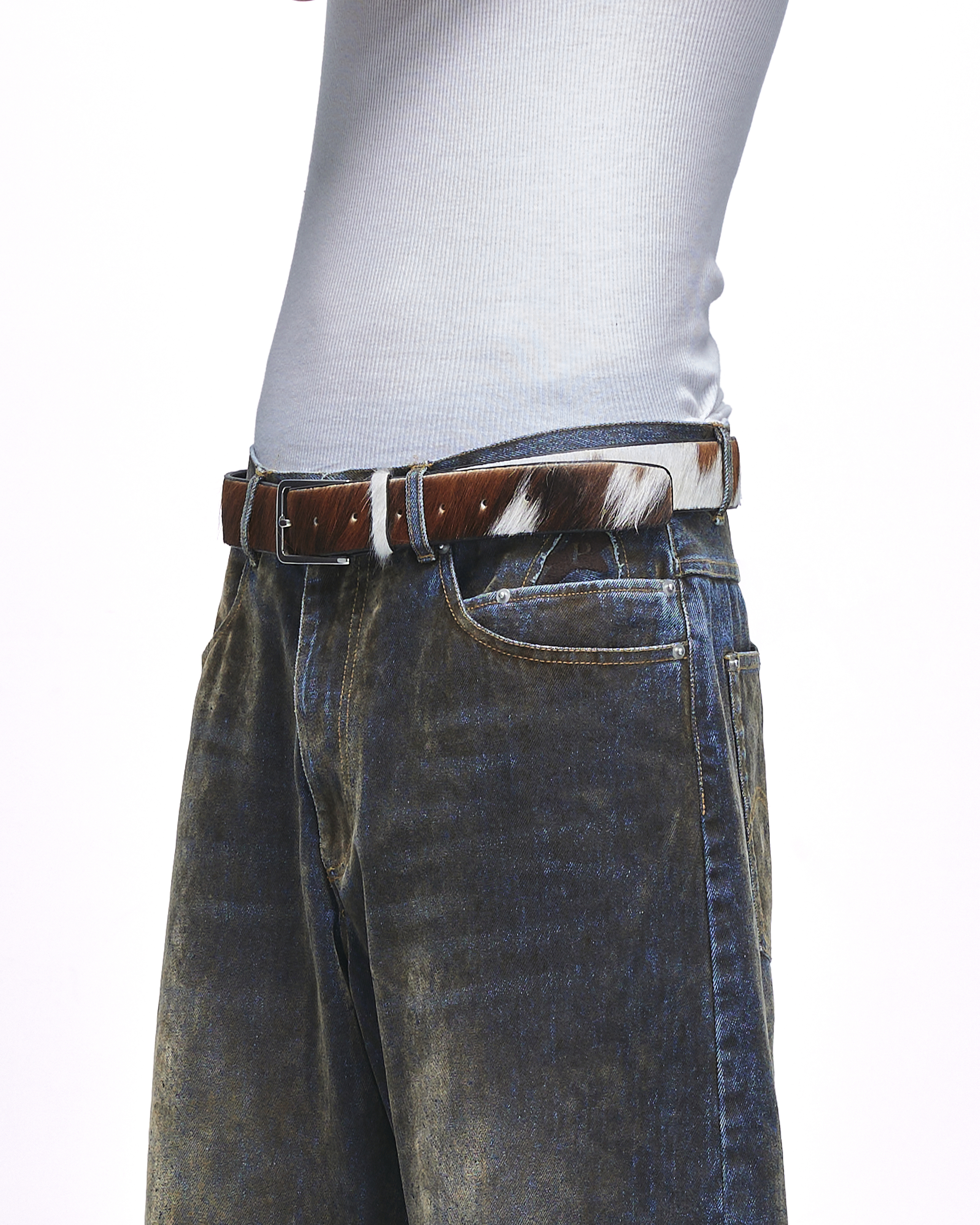 PLATEAU STUDIO｜Cowhide belt (Cowhide)