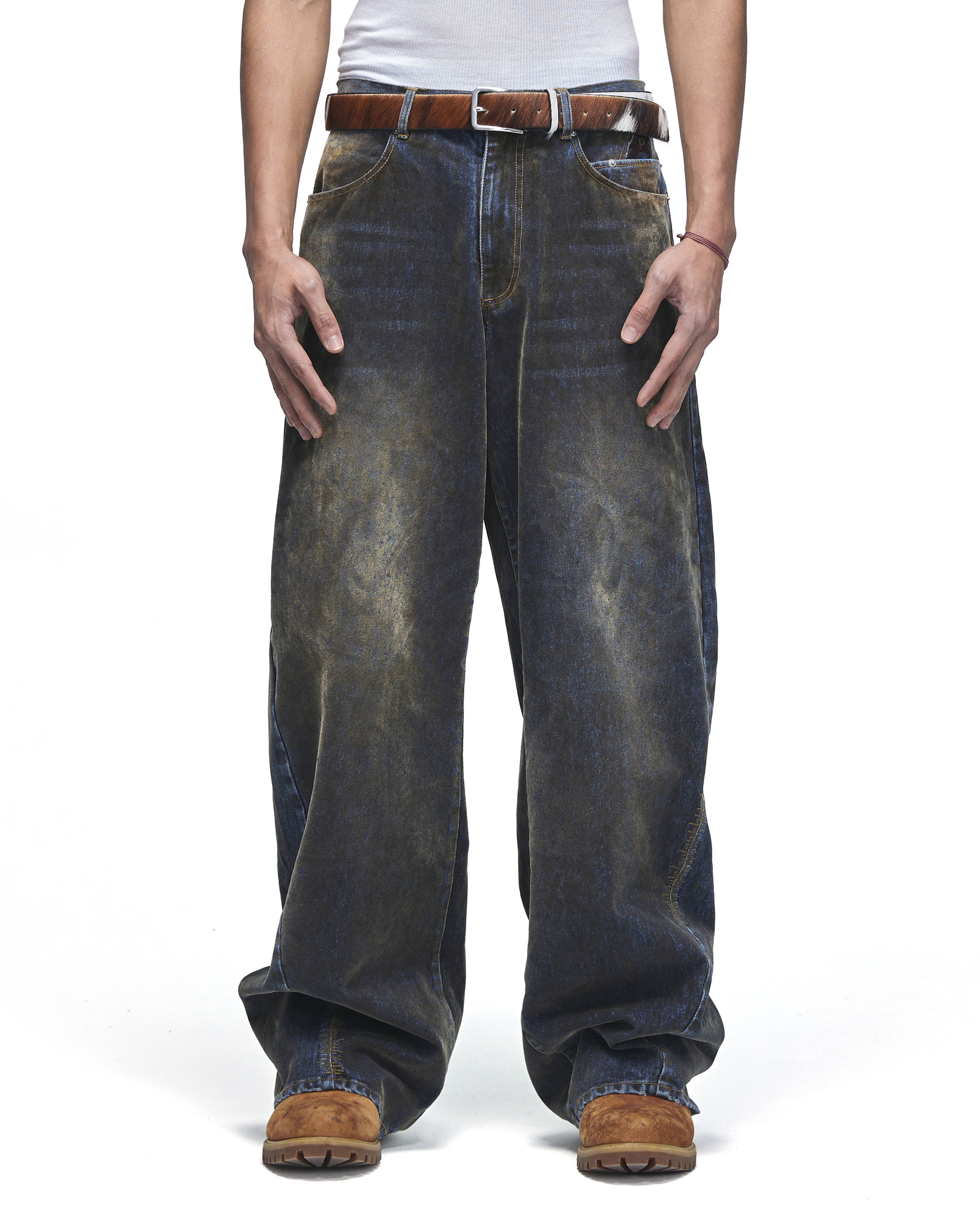 PLATEAU STUDIO｜Cowhide belt (Cowhide)