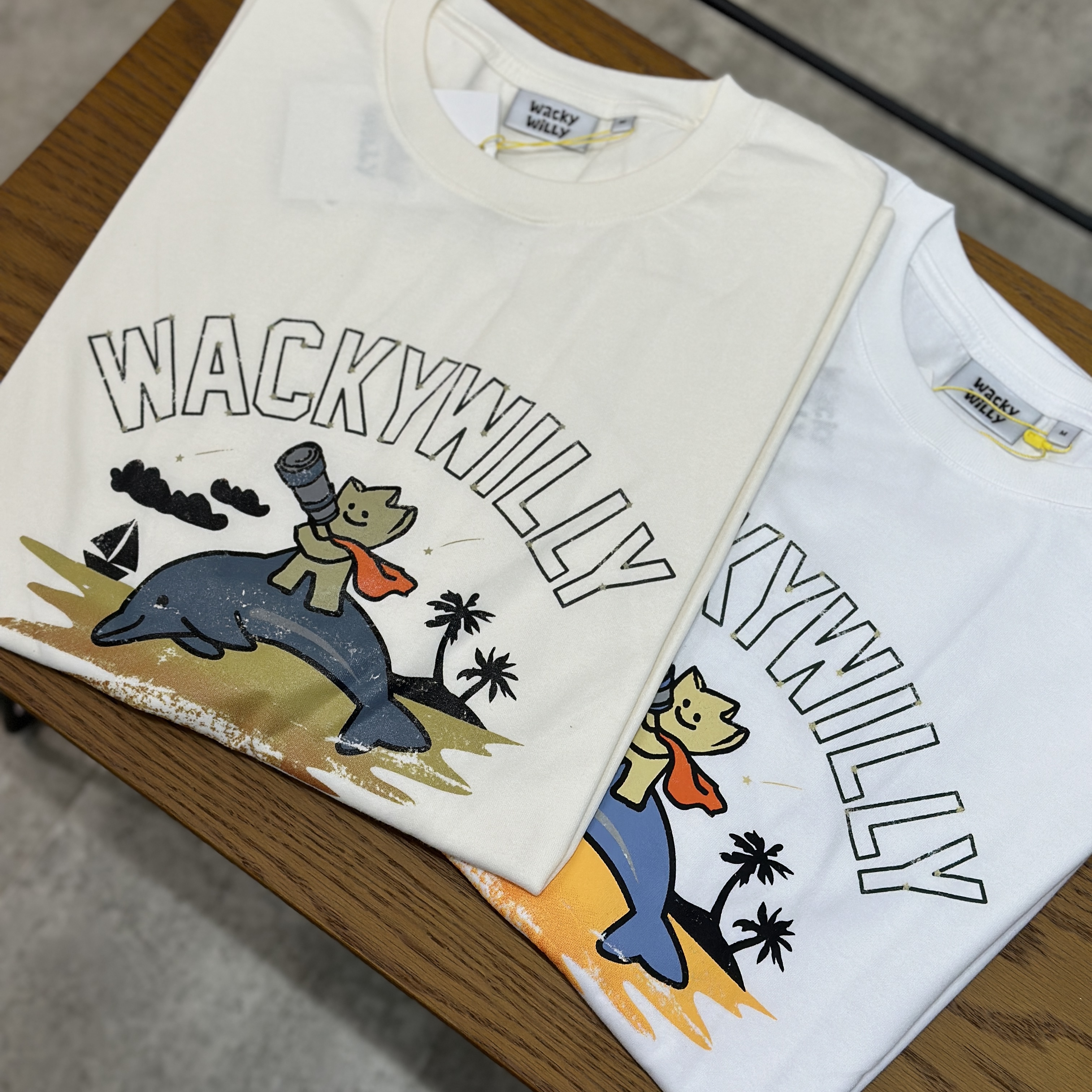 【現貨】Wacky Willy 海上觀星火柴人 短tee WA2503ST22