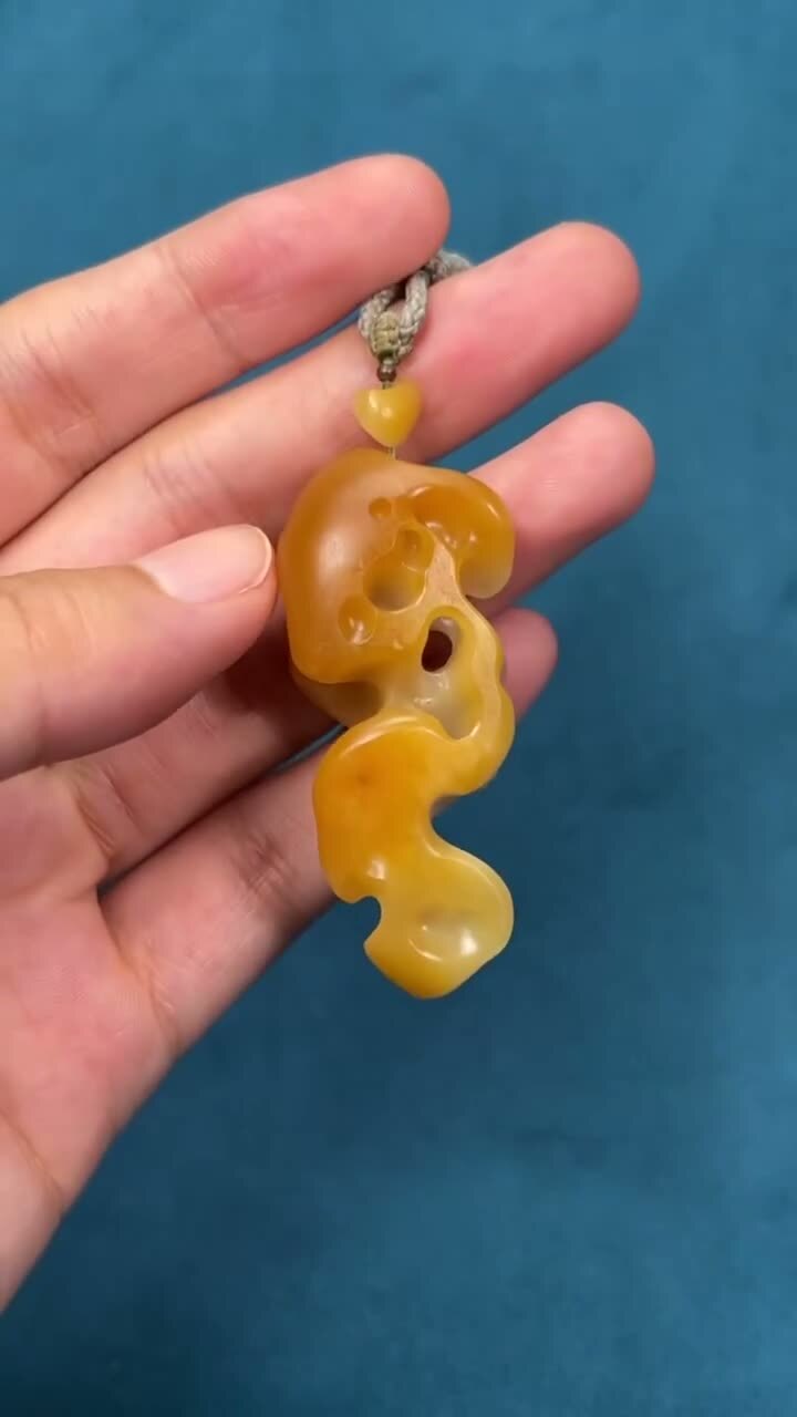 和田玉籽料時來運轉,天然和田玉軟玉