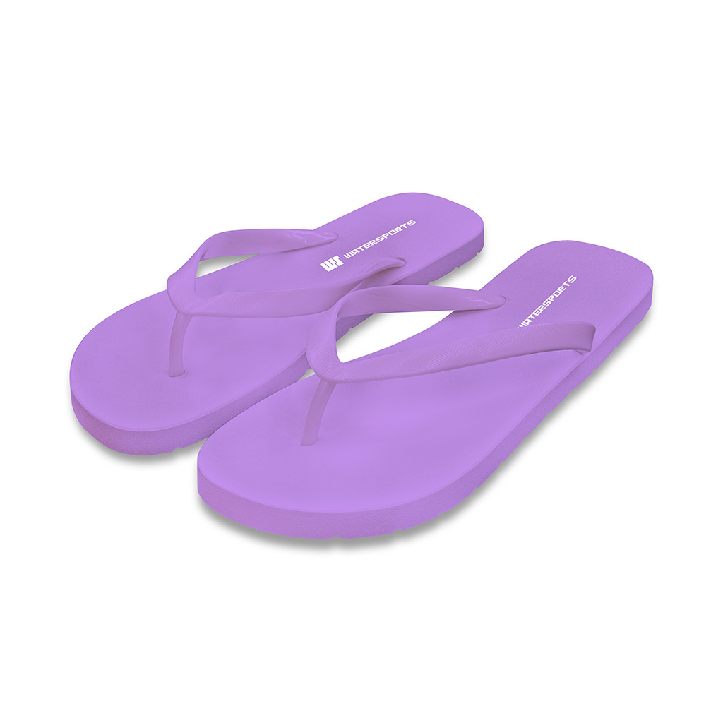 中性防滑泳池拖鞋 - 紫
