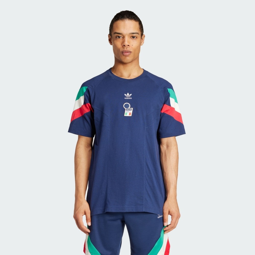 ADIDAS 短T FIGC OG TEE 深藍色 義大利隊 足球 短袖 男 IY4631