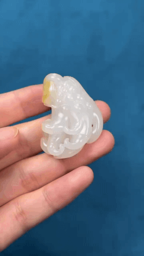 92237 和田玉籽料福壽