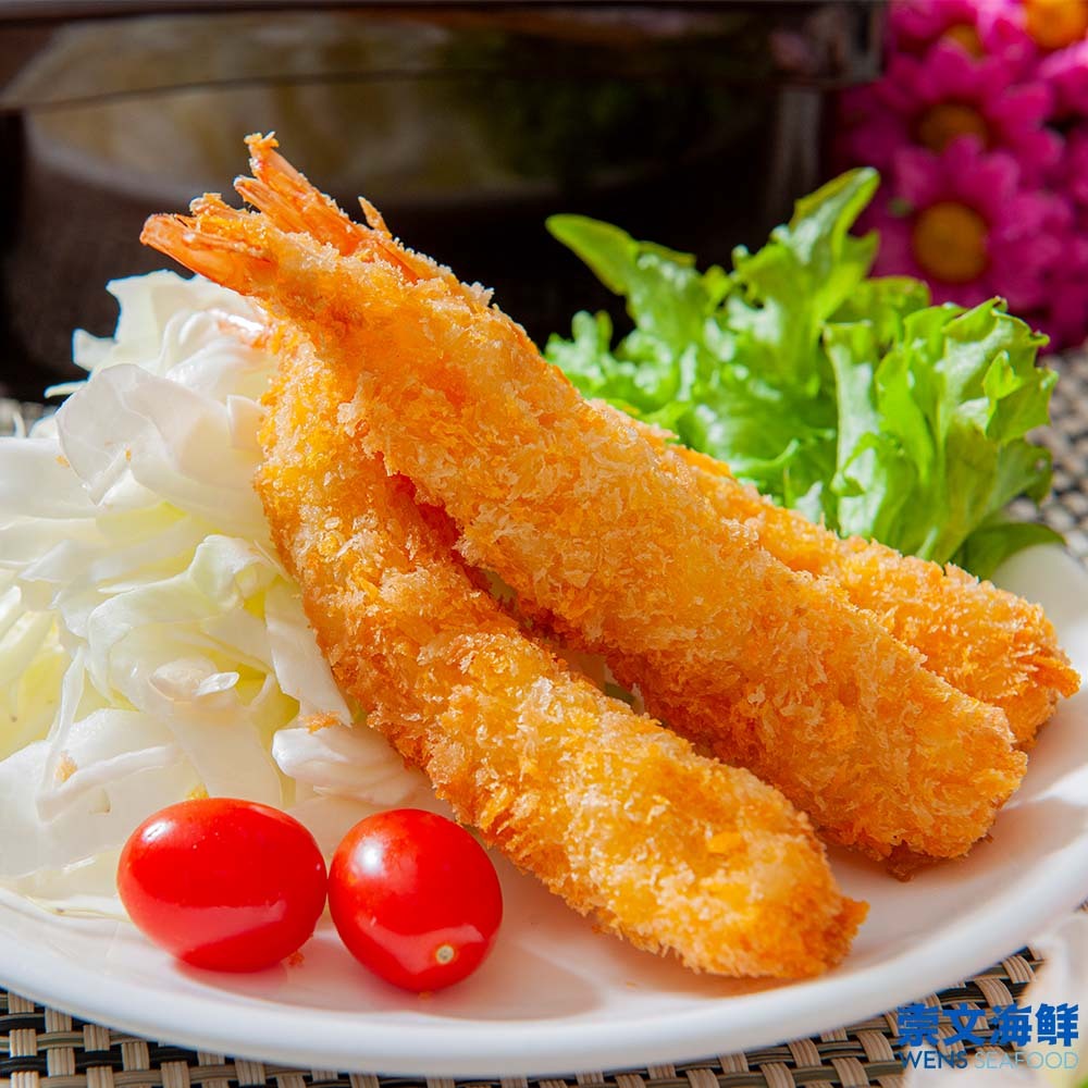 【崇文海鮮】天婦羅蝦300g/盒