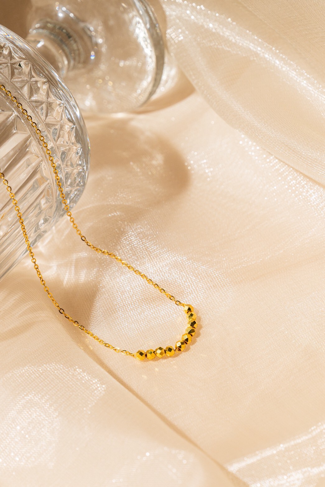 星光連珠金項鍊