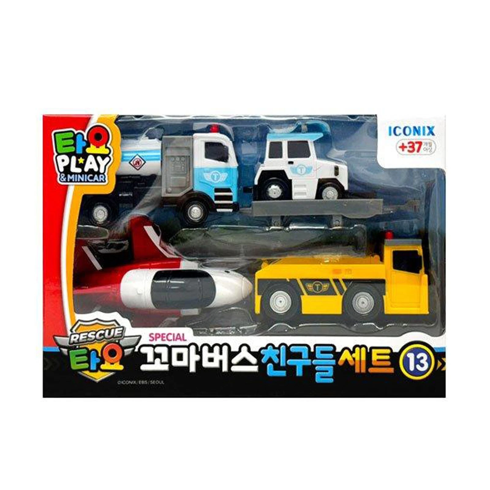 《 小巴士TAYO 》  飛航工程車4件組