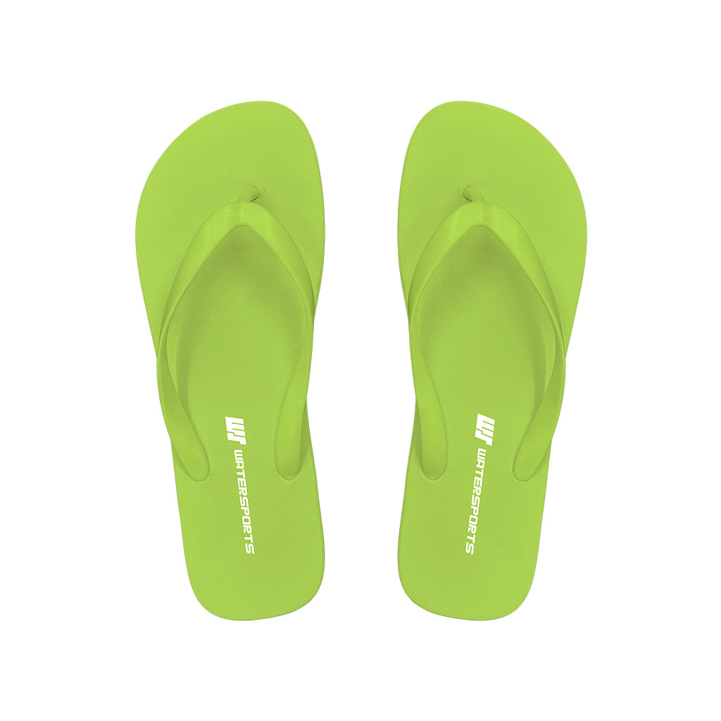 中性防滑泳池拖鞋 - 綠
