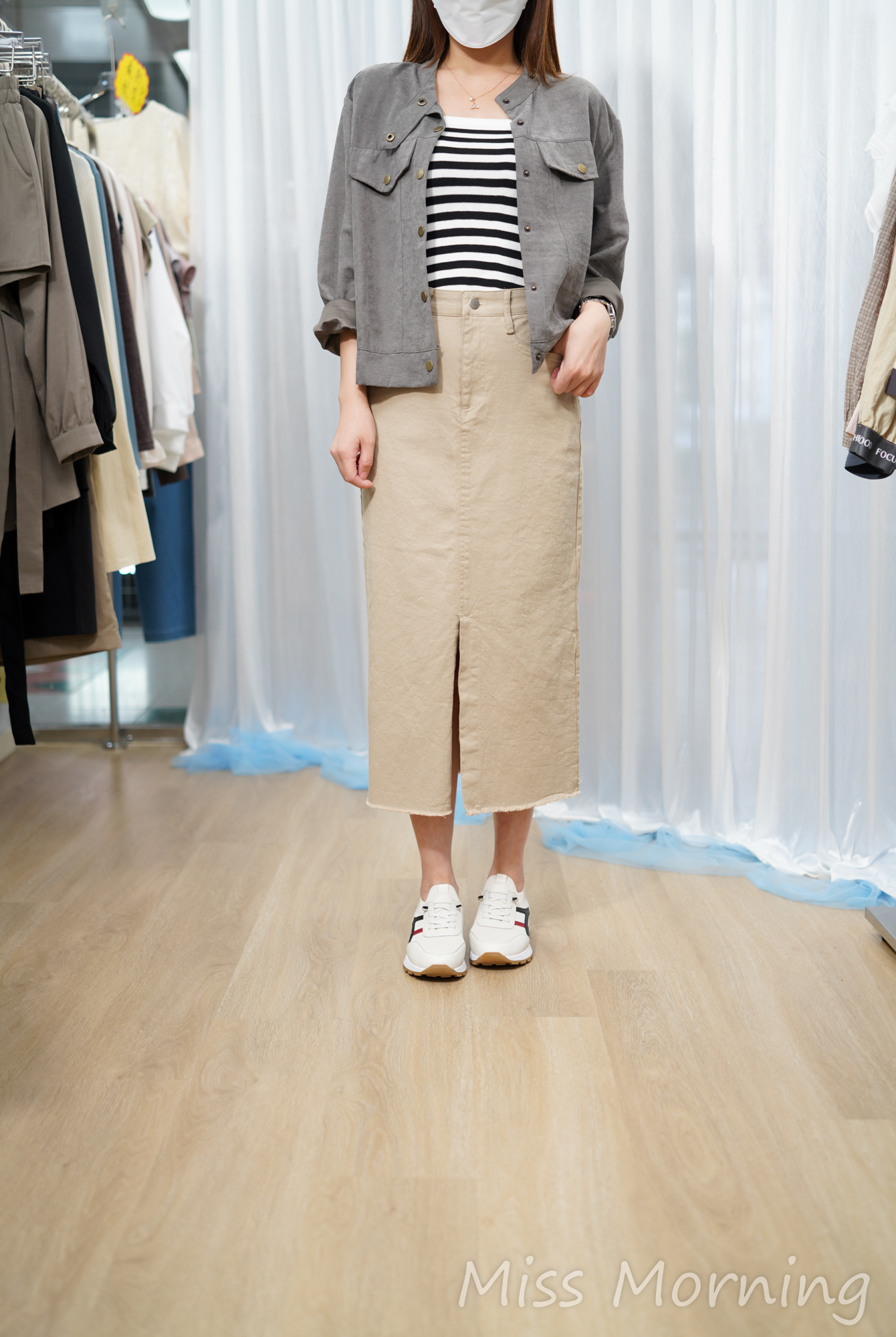 簡約外套有款一套兩件(14779)