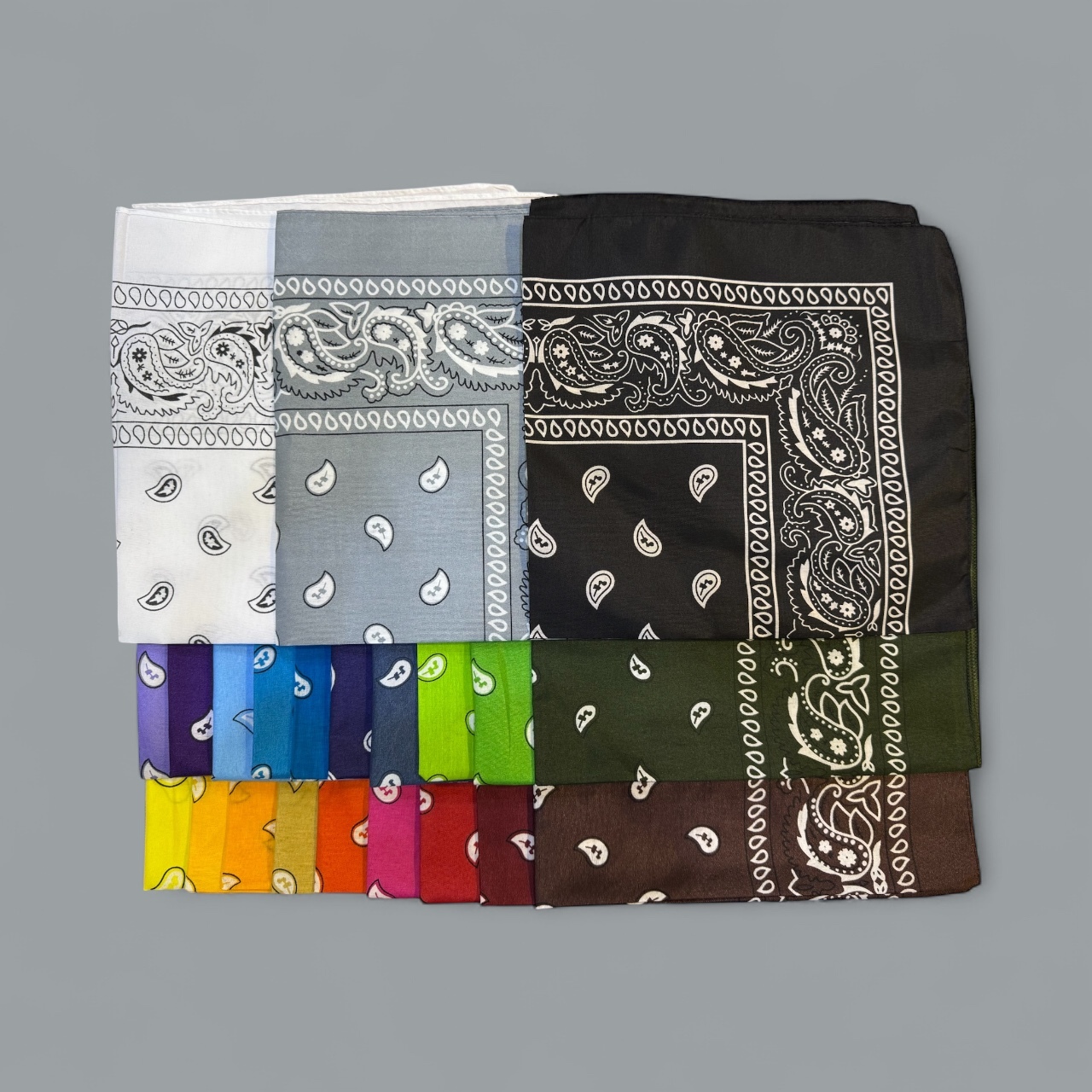 『Always_Good』超多色 搭配神物 穿搭必備 變形蟲方巾 頭巾