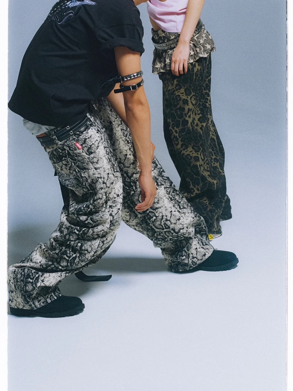 9090 King Logo Assort Ballon Buggy Pants