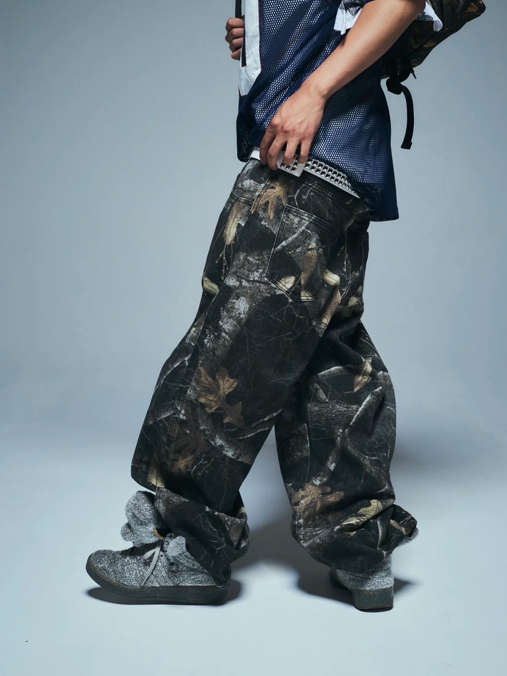 9090 King Logo Assort Ballon Buggy Pants