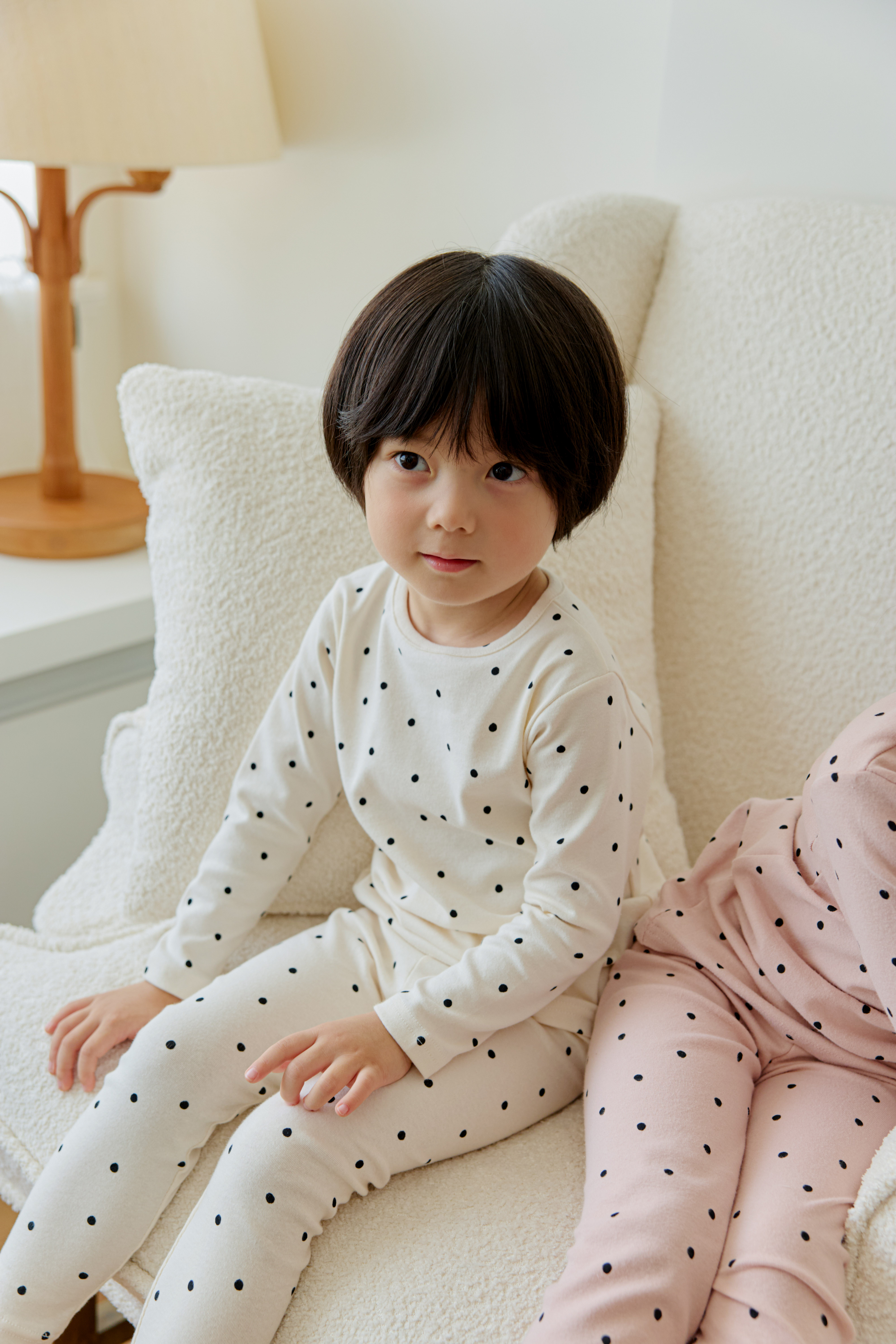 韓國 SecretKids -25秋 柔感印花居家服-優雅點點(三色)