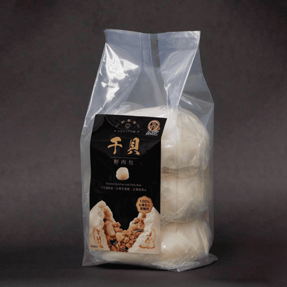 【元家】干貝鮮肉包3入/袋